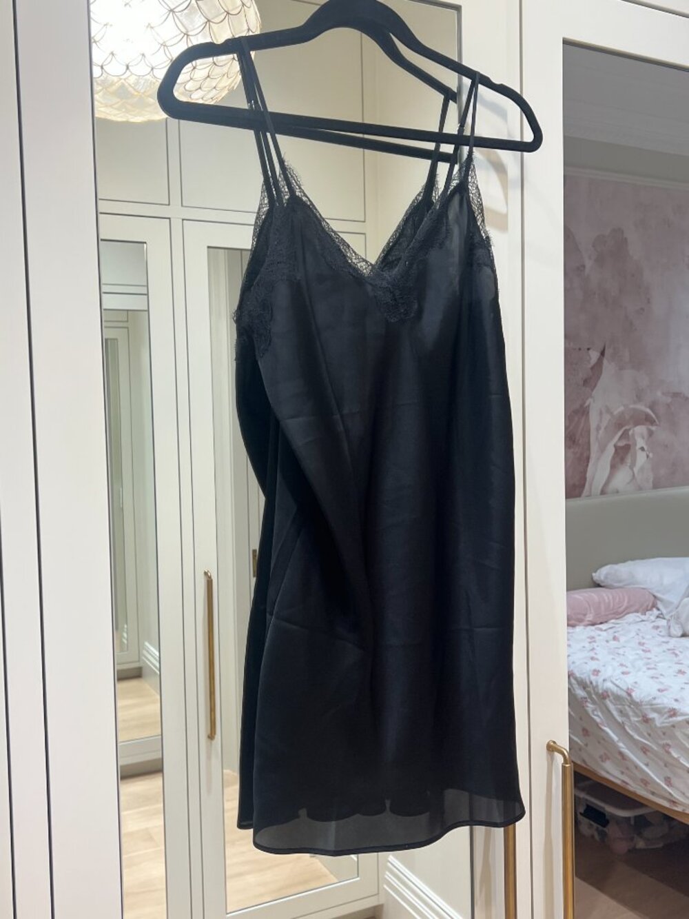 Victoria's Secret Black Slip Dress